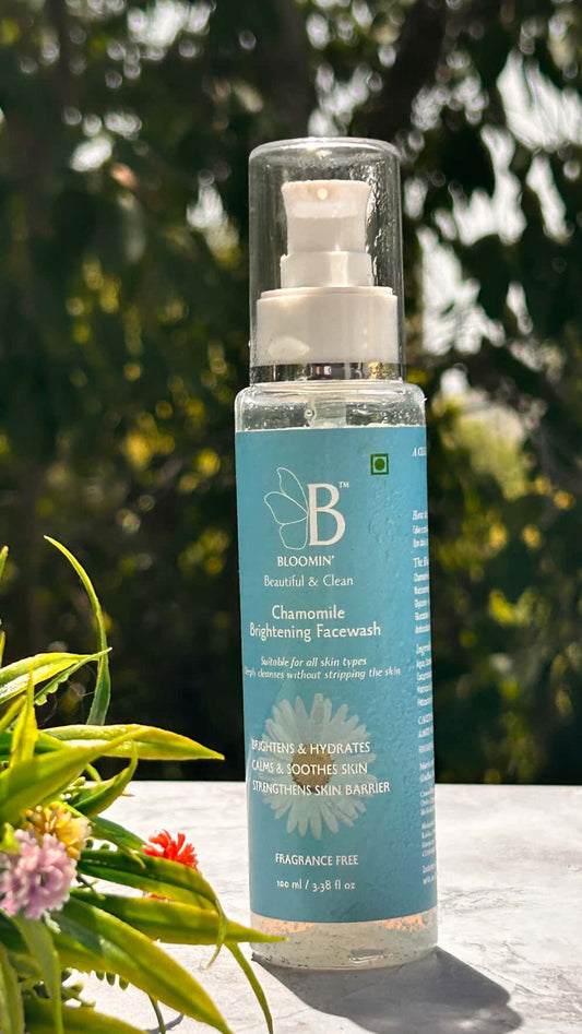 GLOW Duo: Chamomile Brightening Facewash + Radiant Lily Sunscreen